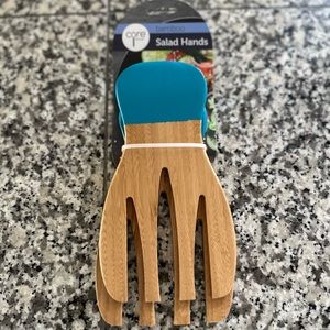 NEW Core Kitchen Bamboo Salad Hands